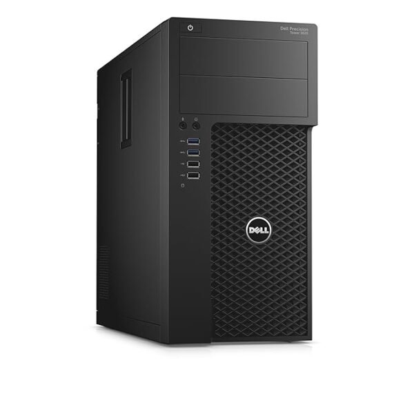 Dell Precision Tower T3620 – Intel Xeon E3-1225 V5, 32GB RAM, 512GB SSD, 2GB Nvidia Quadro Graphics, Refurbished Tower Workstation