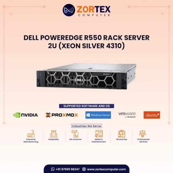 Dell PowerEdge R430 Server | 24Core Server | 64GB RAM DDR4 | 16TB Storage | Refurbished Server