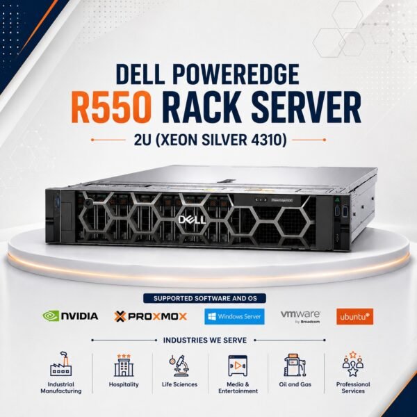 Dell PowerEdge R430 Server | 28 Core Server | 64GB RAM DDR4 | 8TB Storage | Refurbished Server