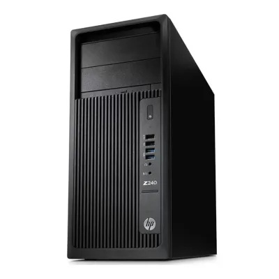 HP Z240 Tower Desktop Workstation – Intel Xeon E3-1225 V5, 8GB RAM, 500GB HDD, Nvidia Quadro Graphics, Refurbished Desktop Workstation